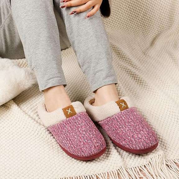 ULTRAIDEAS Women's Indoor Bedroom Slipper