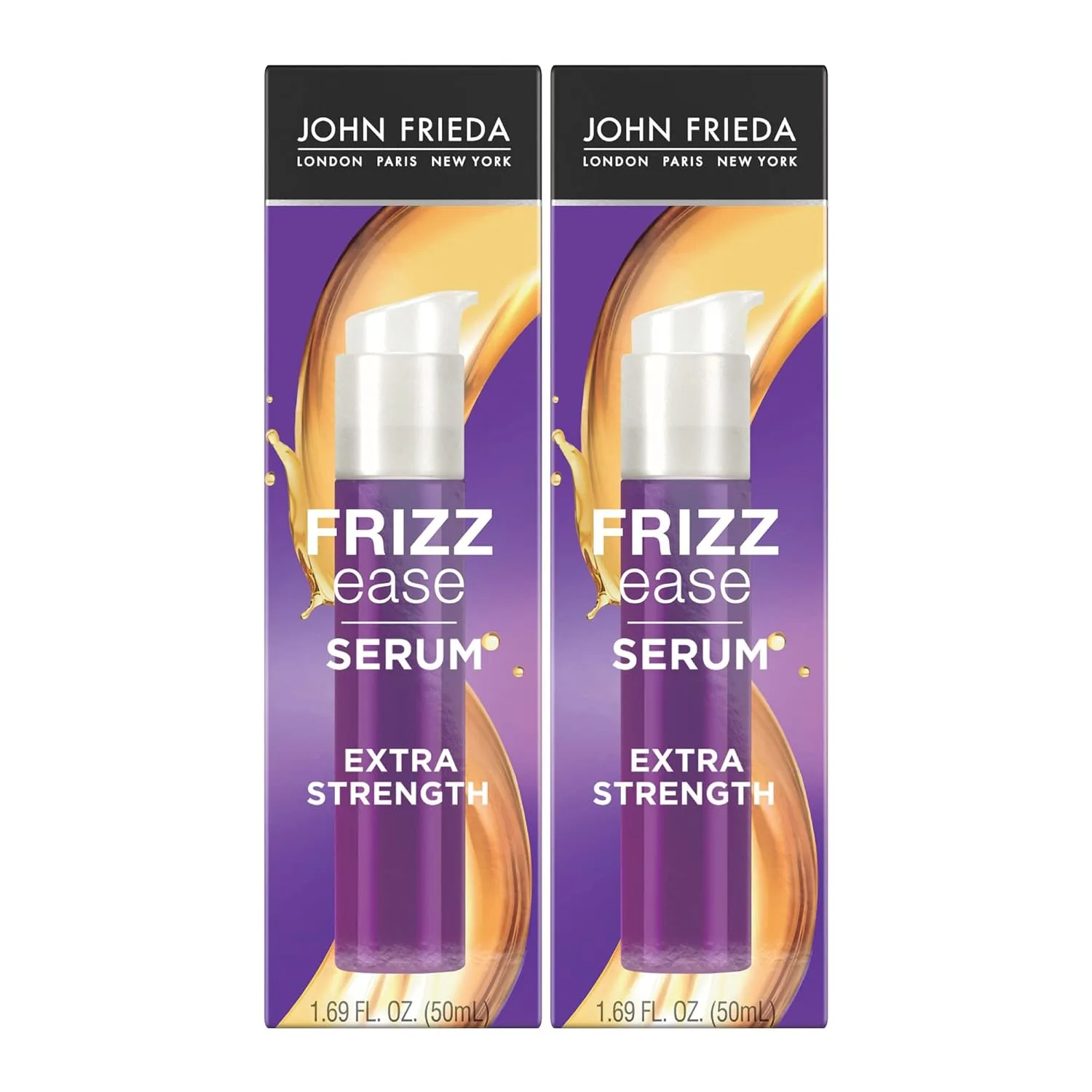 est Anti-Frizz & Humidity-Proof: John Frieda Frizz Ease Extra Strength Serum (Anti-Frizz Serum)