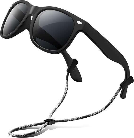 RIVBOS Kids Sunglasses Polarized UV Protection Flexible