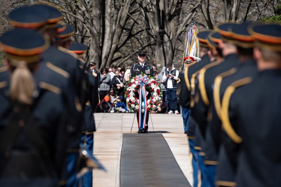 Memorial Day Ceremony at Arlington National Cemetery