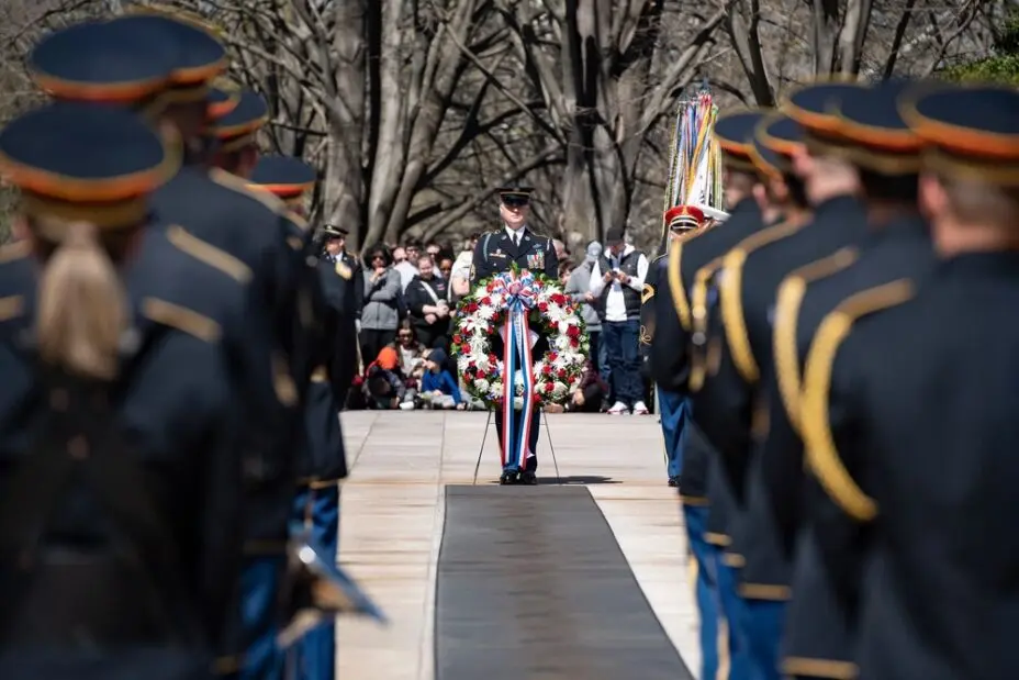 Memorial Day Ceremony at Arlington National Cemetery