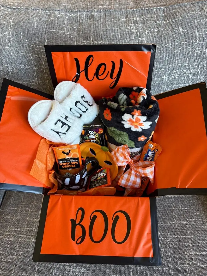 Boo Box – College Care Package with Halloween Gifts & Candy 