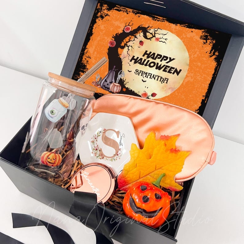 Halloween Gift Box for BFFs – College & Coworker Edition