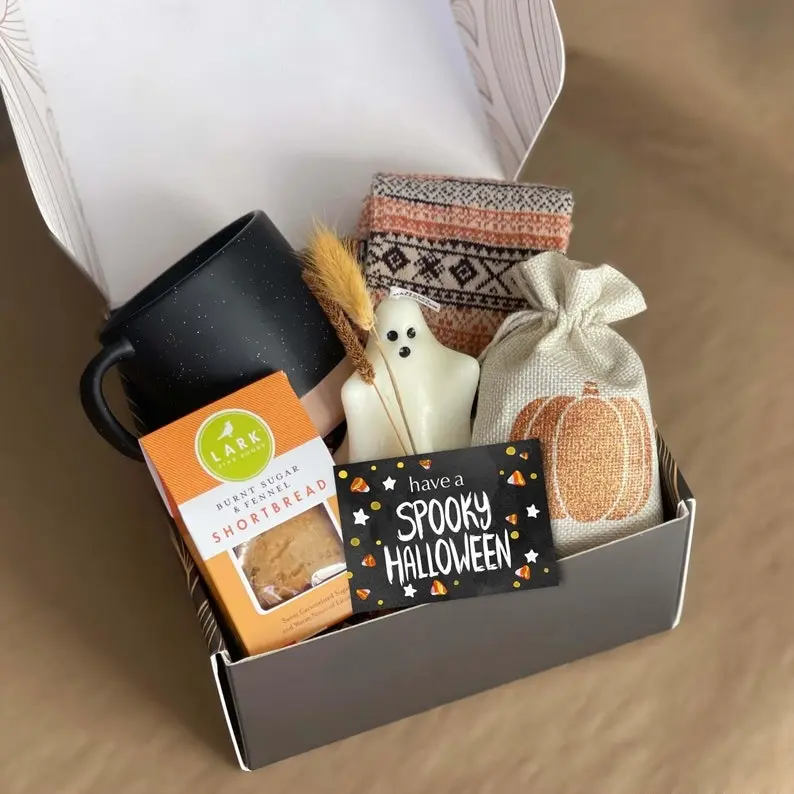 Spooky Halloween Gift Basket – Fall Care Package for Her 