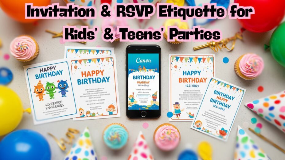 Invitation & RSVP Etiquette for Kids’ & Teens’ Parties
