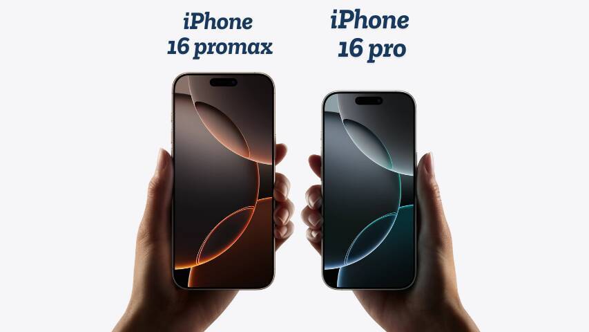 iPhone 16 pro vs. iPhone 16 promax