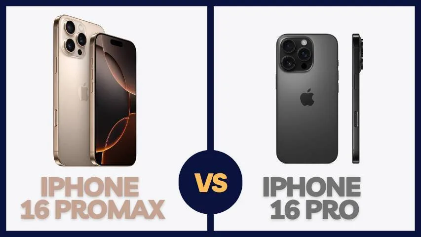 iPhone 16 pro vs. iPhone 16 promax