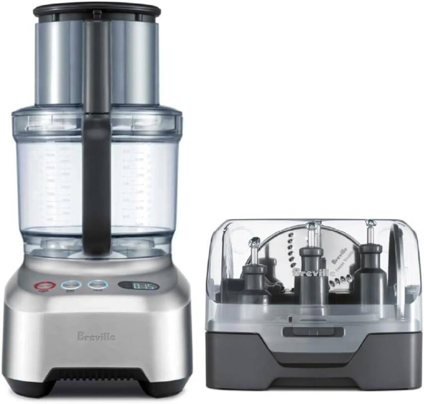 Breville BFP800XL Food Processor, 16 Cup, Stainless Steel