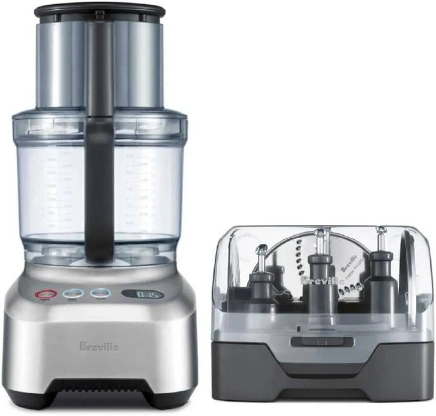Breville BFP800XL Food Processor, 16 Cup, Stainless Steel