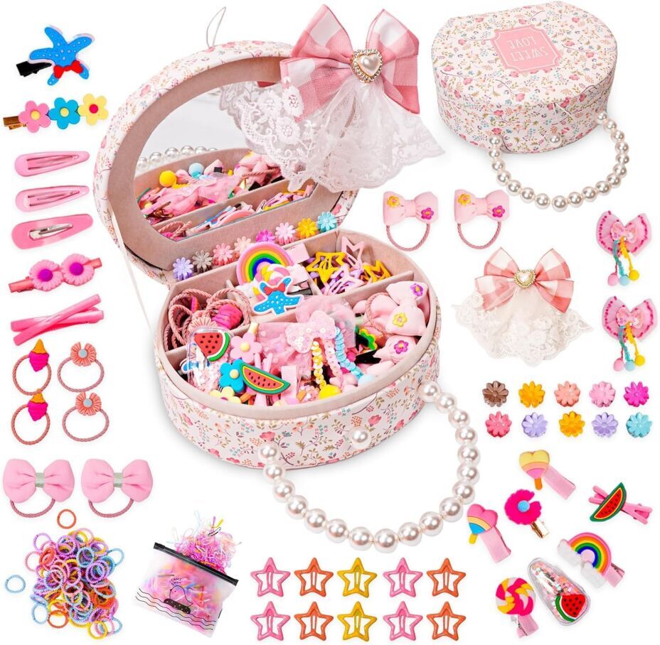 Rolling Art Hair Accessories for Girls Hair Clips