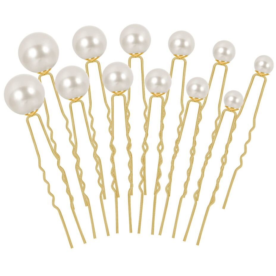  BESARME Pearl Hair Pins