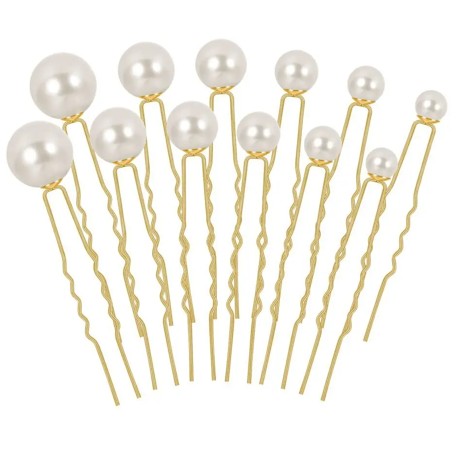  BESARME Pearl Hair Pins