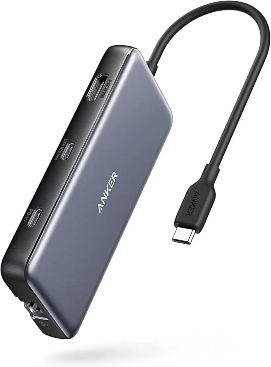Anker 555 USB-C Hub (8-in-1), with 100W Power
