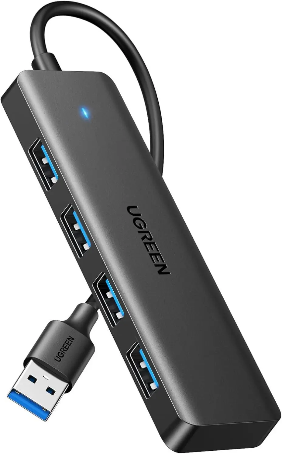 UGREEN USB 3.0 Hub, 4 Ports USB A Splitter Ultra-Slim