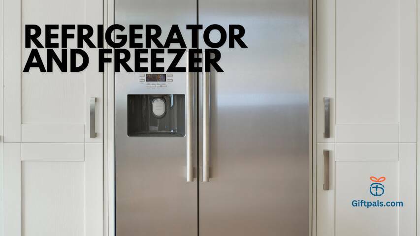 REFRIGERATOR AND FREEZER
