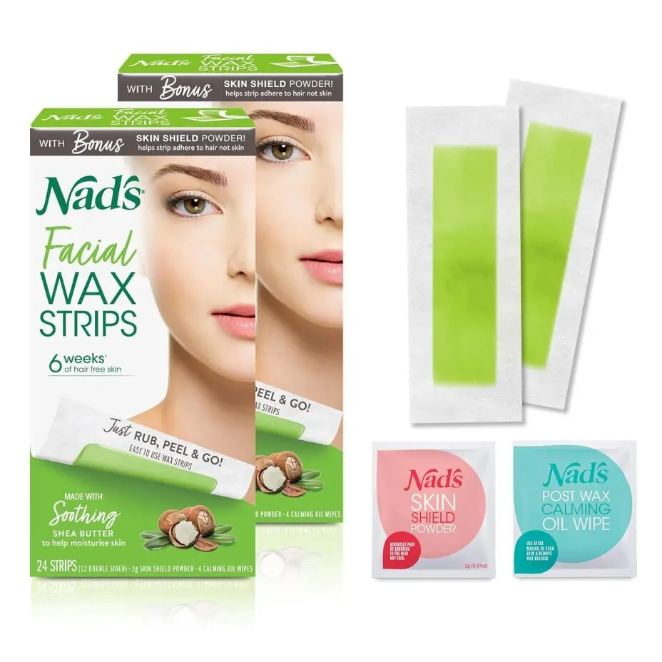 Nad's Facial Wax Strips