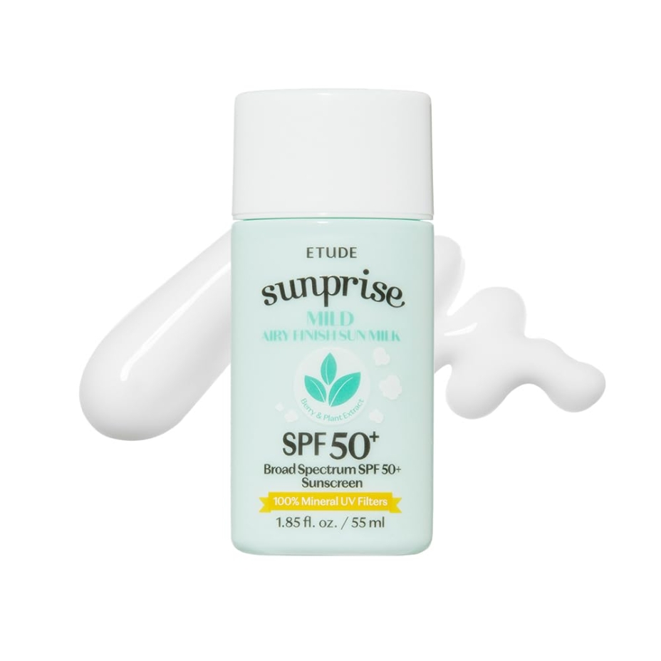 Etude Sunprise Mild Airy Finish Sun Milk SPF