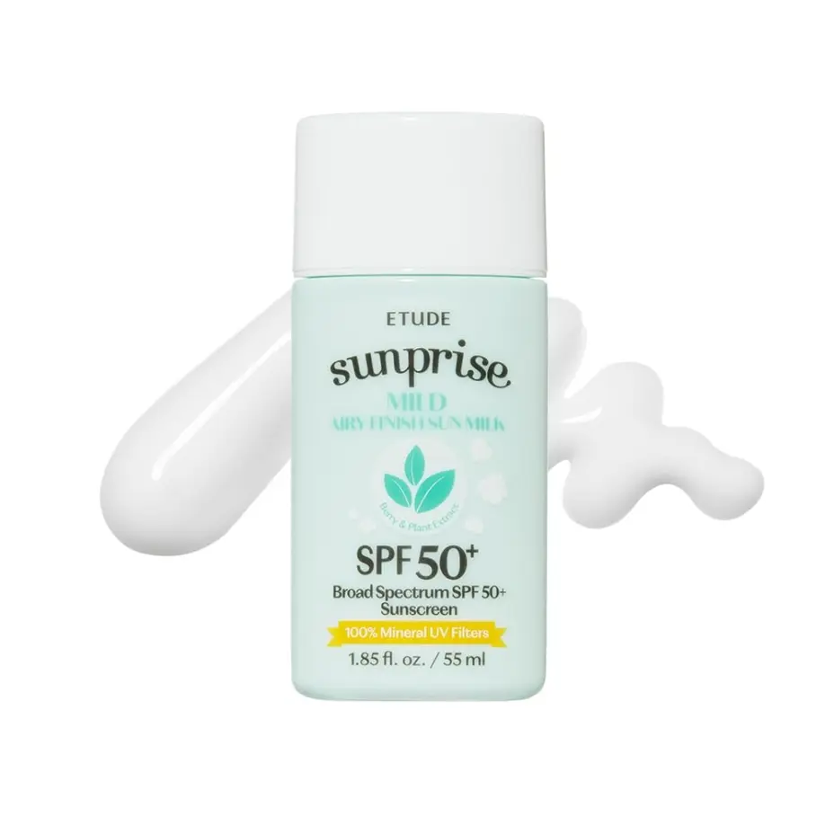 Etude Sunprise Mild Airy Finish Sun Milk SPF