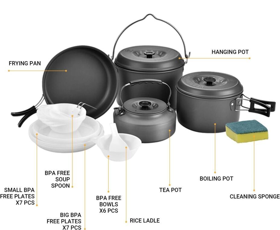 Best Choice for Lightweight Camping Cookware Set