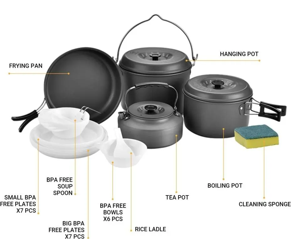 Best Choice for Lightweight Camping Cookware Set