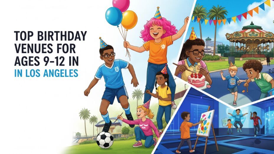 Top Birthday Venues for Kids Ages 9–12 in Los Angeles