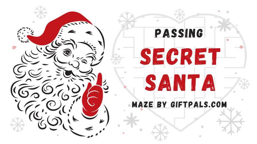 Passing Secret Santa Maze By Giftpals.com!
