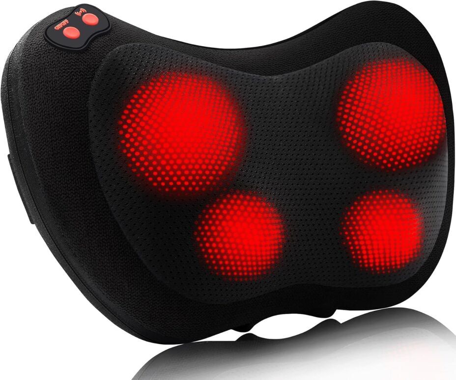 Shiatsu Neck & Back Massager Pillow with Heat