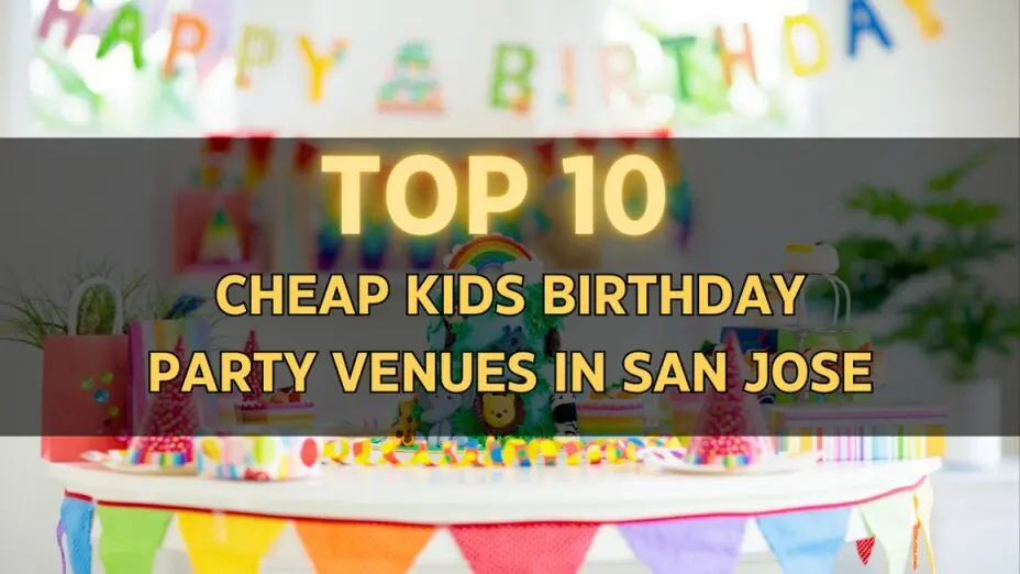 The Best Affordable Kids Birthday Party Venues in San Jose 2025
