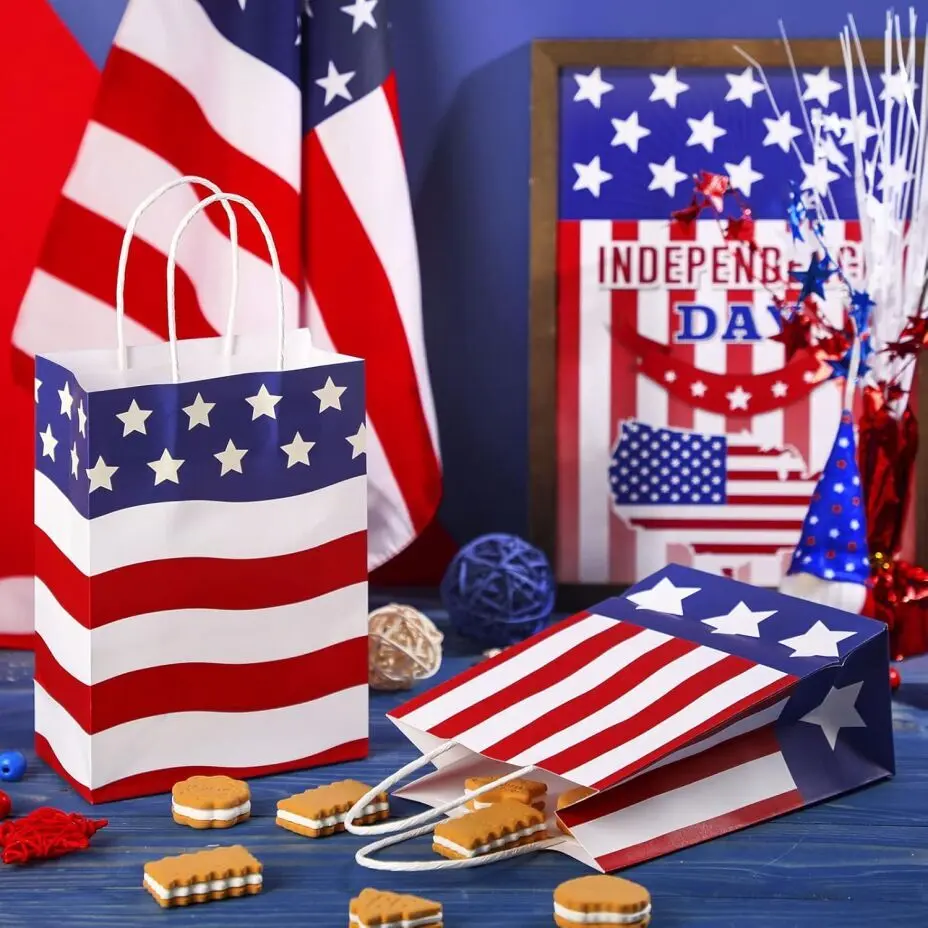 Memorial Day Patriotic Gift Bags