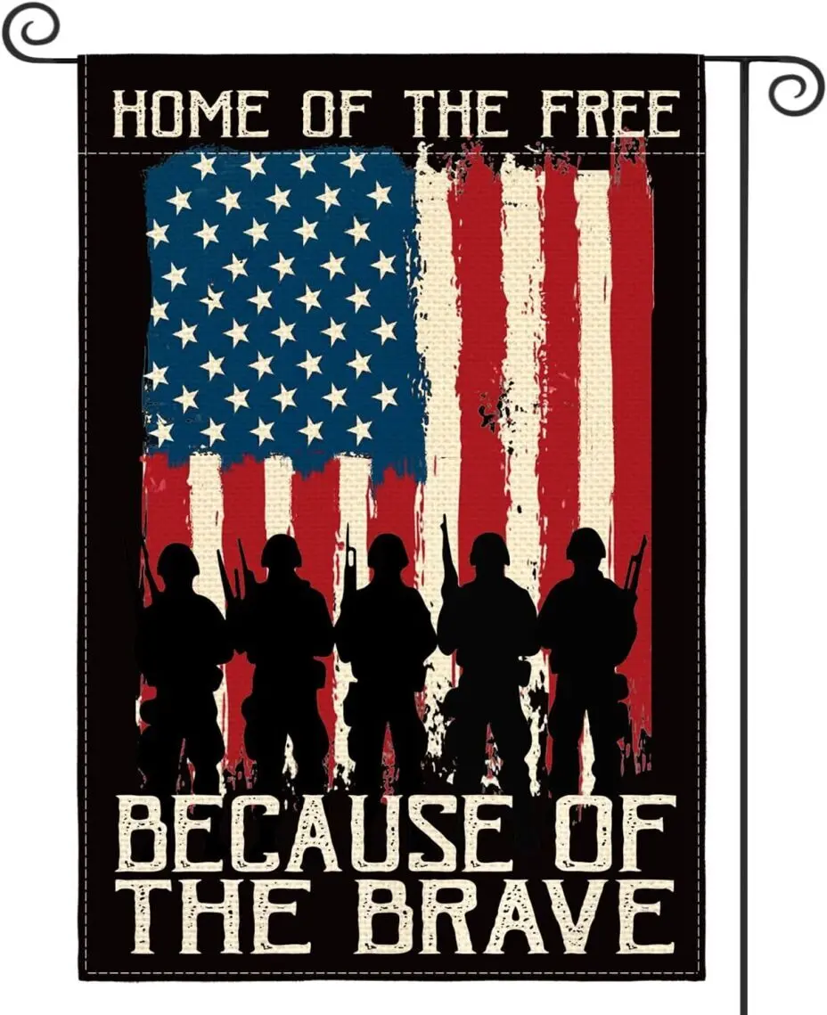 Memorial Day Garden Flag