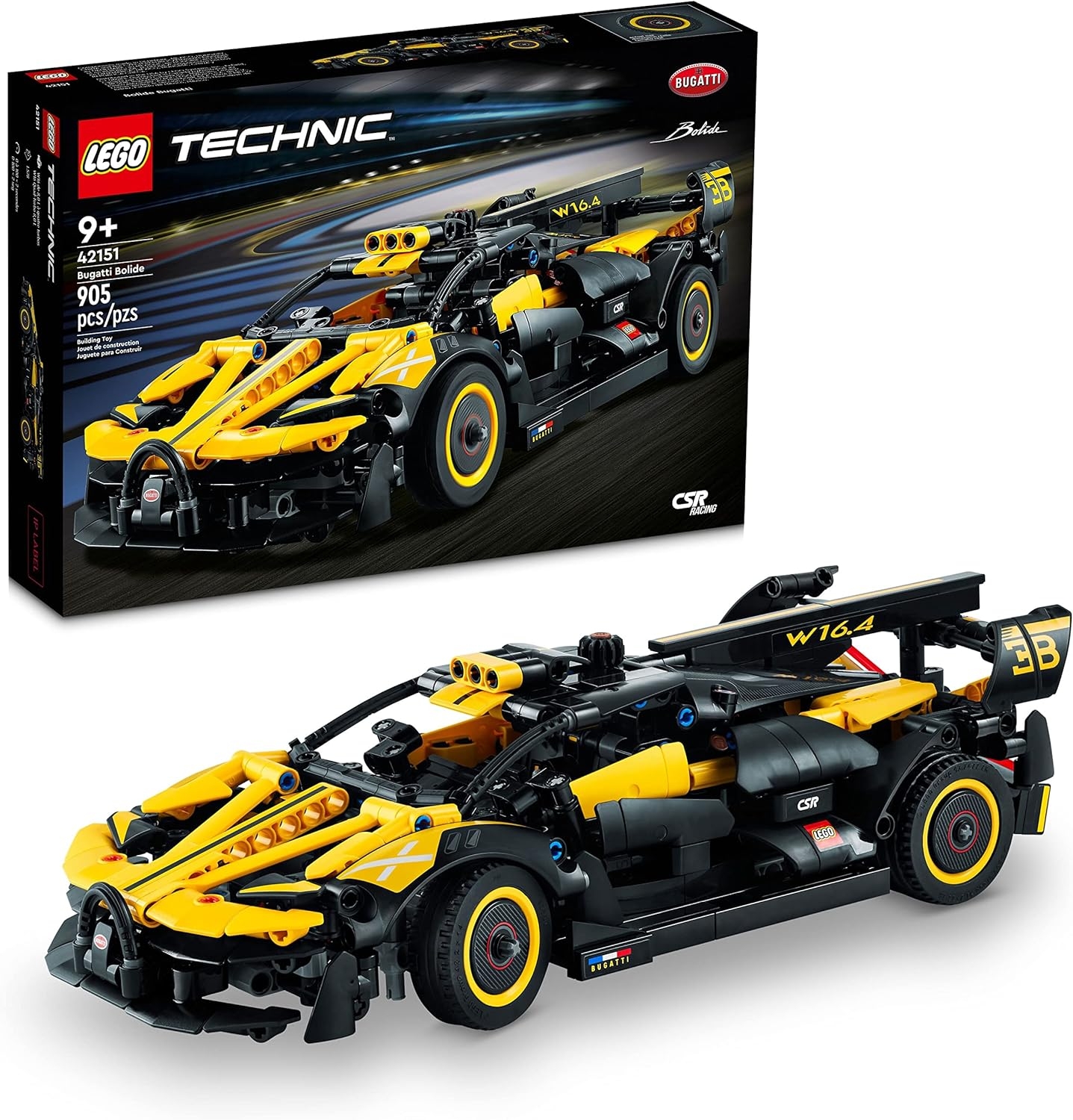LEGO Technic Bugatti Bolide Racing Car Building Set