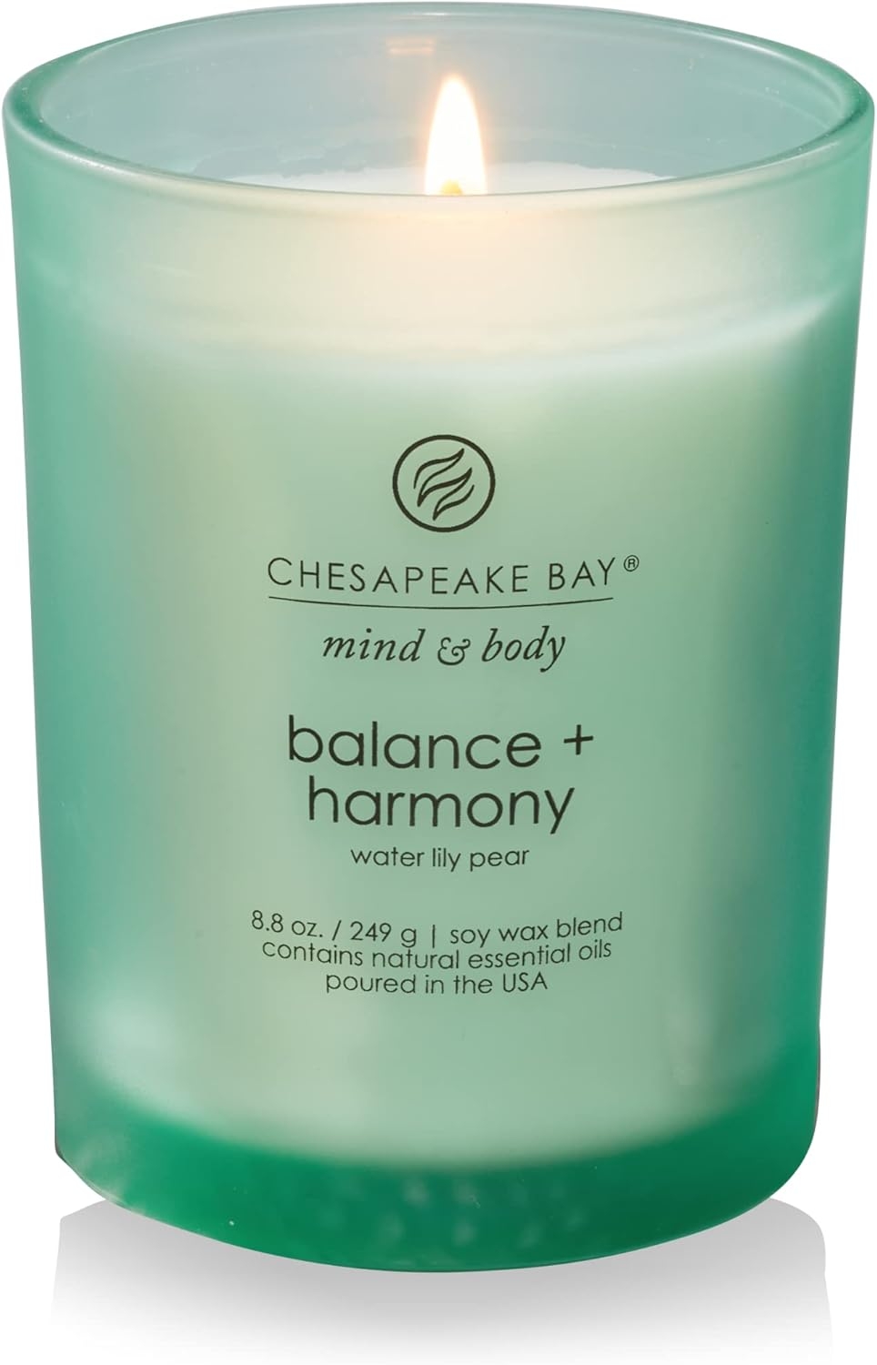 Chesapeake Bay Balance + Harmony Scented Candle Water Lily Pear Fragrance