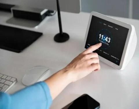 Digital Voice-Activated Clock