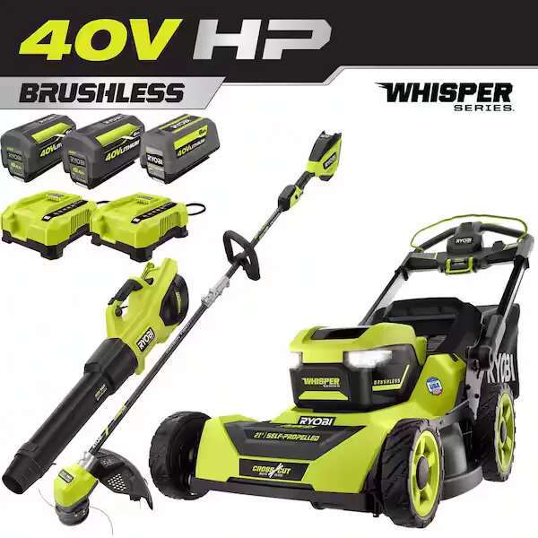 Ryobi 40V HP Brushless 21″ Walk-Behind