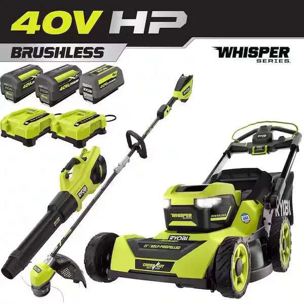 Ryobi 40V HP Brushless 21″ Walk-Behind