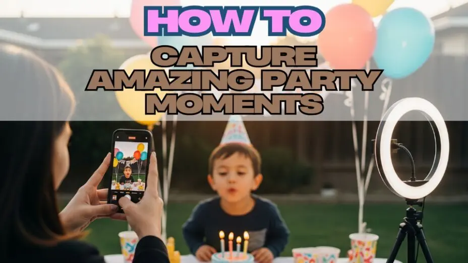 Party Photography & Video Tips | Bay Area 2025 Guide