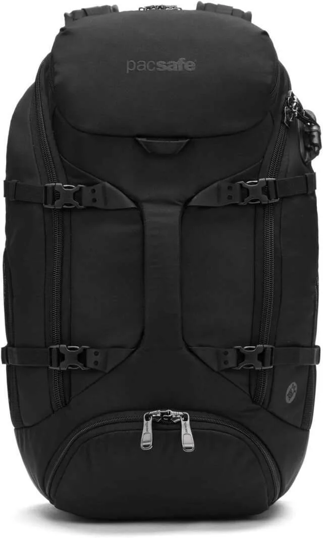 Pacsafe Venturesafe EXP35 Anti Theft Travel Backpack - Secure Black Design