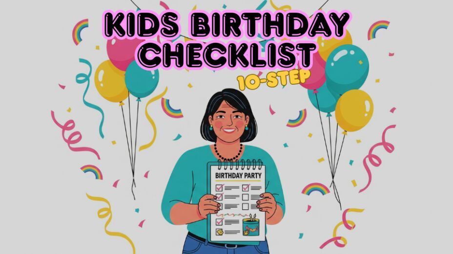 10-Step Kids Birthday Checklist for Stress-Free Planning