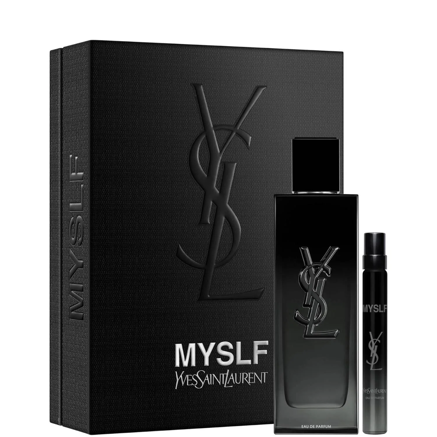 Yves Saint Laurent MYSLF 2-Piece Gift Set (3.4 oz EDP + 0.33 oz travel).