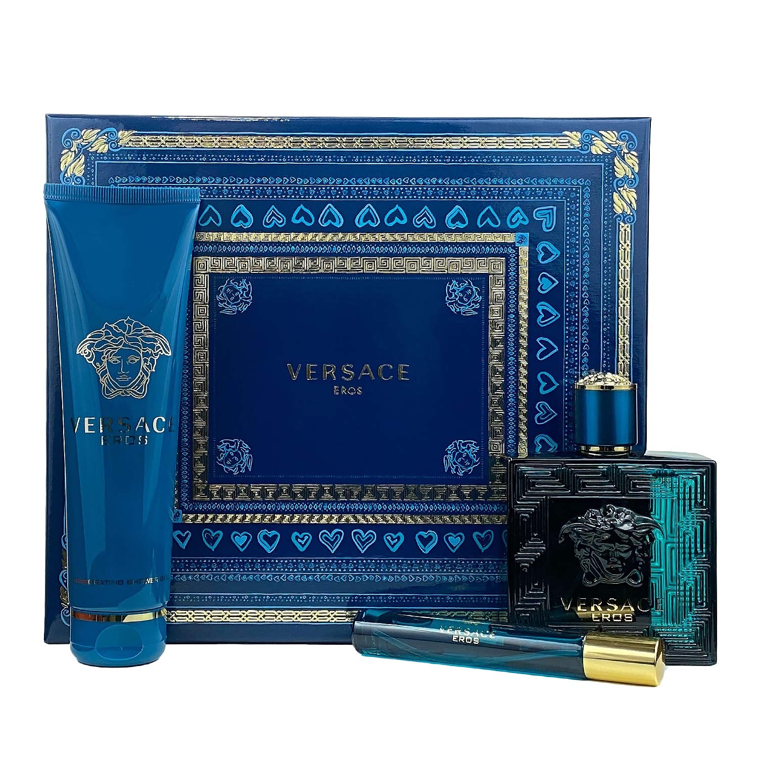 Versace Eros Men 3-Piece Gift Set.