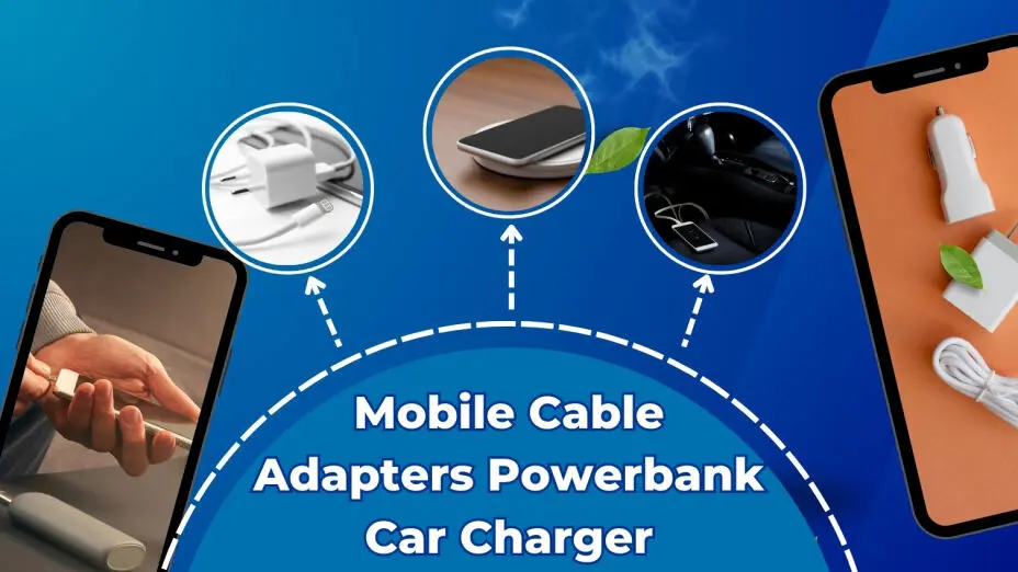 Mobile Cable Adapters Powerbank Car Charger