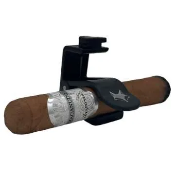 Phone Caddy + Cigar Holder for Golf - Fits All Smartphones