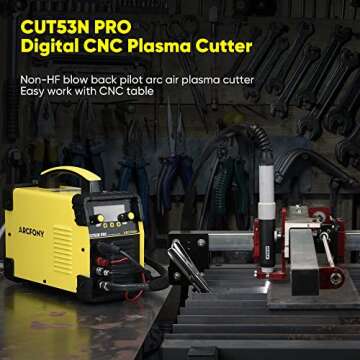 ARCFONY CUT53N Pro Plasma Cutter Dual Voltage 110/220V