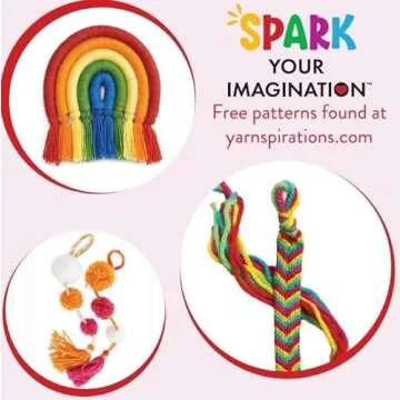 Red Heart Super Saver Super Yarn Craft Kit for Crochet & Knitting & Amigurumi Projects