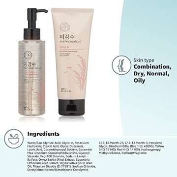 The Face Shop Rice Water Bright Bundle Cleansers