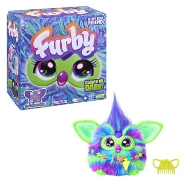 Furby Galaxy Edition Interactive Glow in The Dark Toy