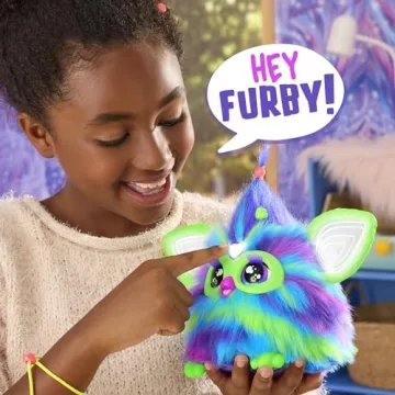 Furby Galaxy Edition Interactive Glow in The Dark Toy