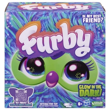 Furby Galaxy Edition Interactive Glow in The Dark Toy
