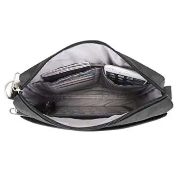 Travelon Anti-Theft Classic Small East/West Crossbody Bag