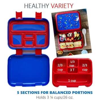 Ultimate Bento Box Set for Kids with Thermal Jar